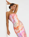 Siren Strapless Midi