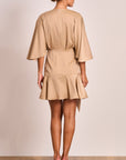 Lucia Wrap Mini Dress - TAKE 40% OFF DISCOUNT APPLIED AT CHECKOUT