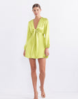 Glow Tie Mini Dress - PREORDER