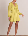 Glow Tie Mini Dress - PREORDER