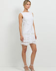 Sunrise Boat Neck Dress