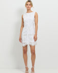 Sunrise Boat Neck Dress
