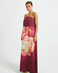 Romance Strapless Maxi