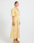 Palma Button Midi