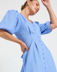 Vera Button Midi