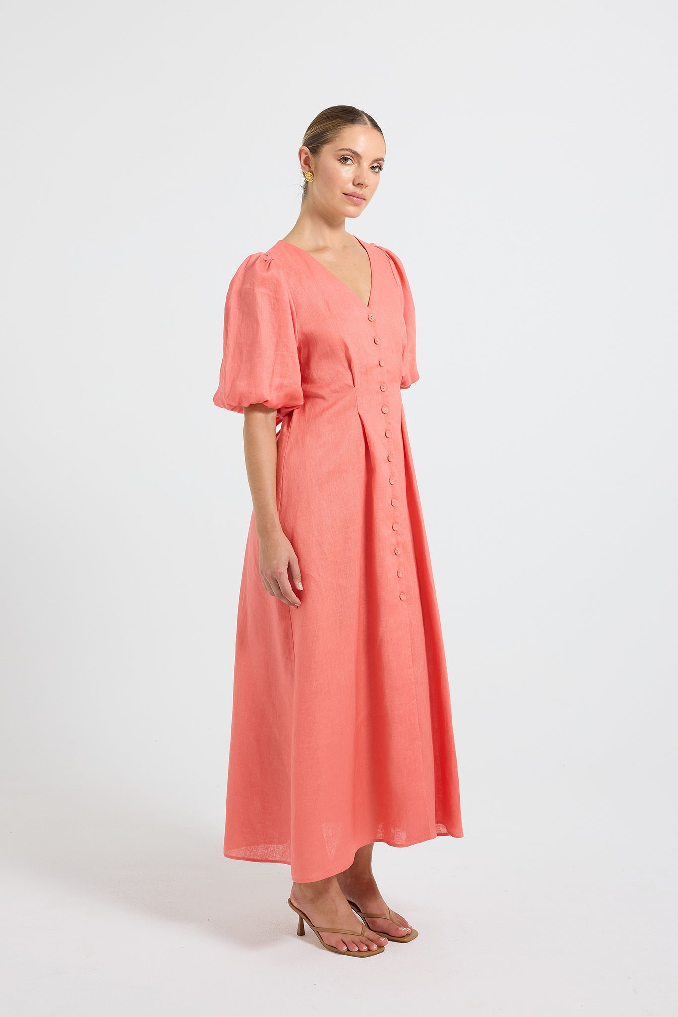 Vera Button Midi