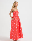 Dottie Strapless Midi
