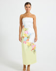 Cove Strapless Midi