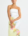 Cove Strapless Midi