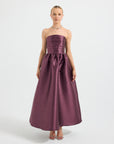 Pippa Strapless Midi