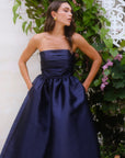 Pippa Strapless Midi