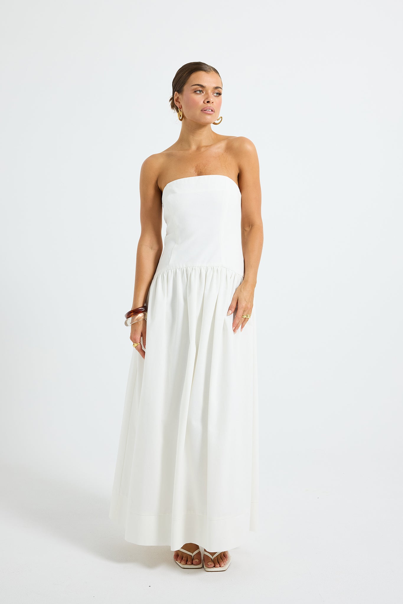 Vera Strapless Midi