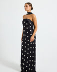 Spottie Strapless Maxi