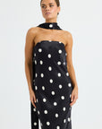 Spottie Strapless Maxi