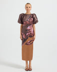 Wildbloom Sleeve Midi