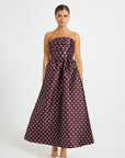 Alistair Strapless Midi