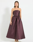 Alistair Strapless Midi