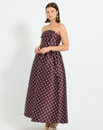 Alistair Strapless Midi