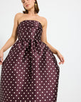 Alistair Strapless Midi