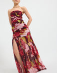 Faye Strapless Maxi