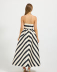 Valerie Strapless Midi