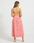 Hazel Denim Halter Midi