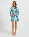 Flora Sleeve Mini Dress
