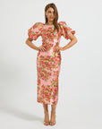Posy Sleeve Midi