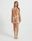 Posy Halter Mini Dress