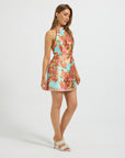 Posy Halter Mini Dress
