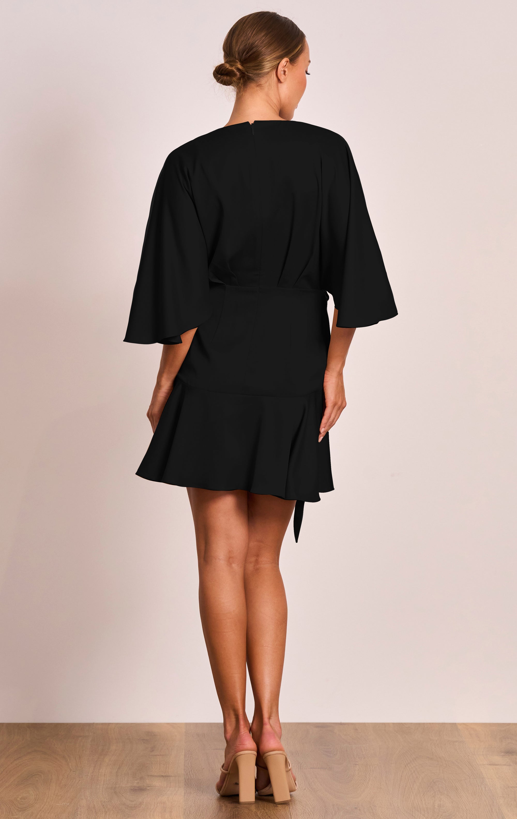 Lucia Wrap Mini Dress - TAKE 40% OFF DISCOUNT APPLIED AT CHECKOUT