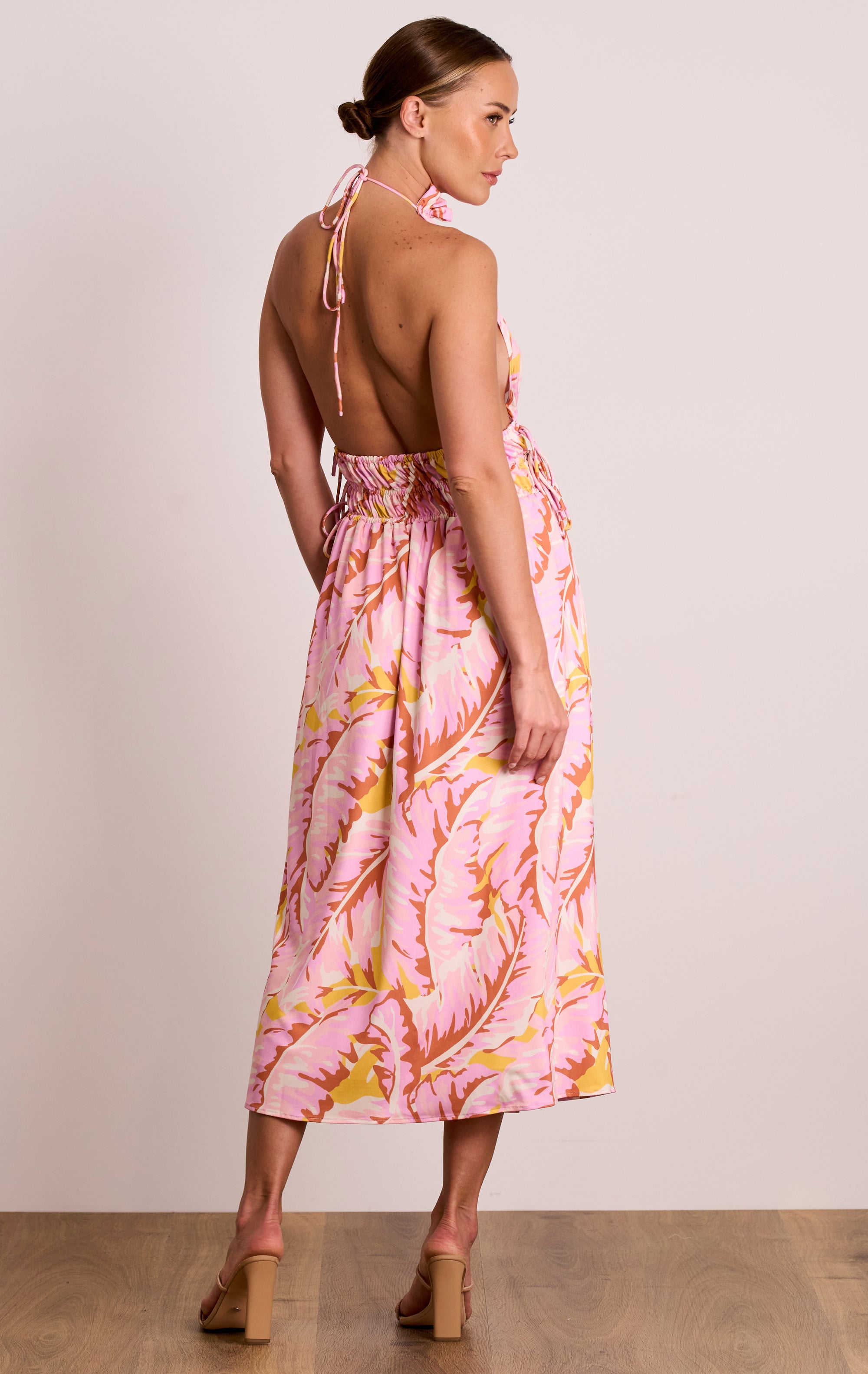 Sweet Nothings Halter Midi - TAKE 40% OFF DISCOUNT APPLIED AT CHECKOUT
