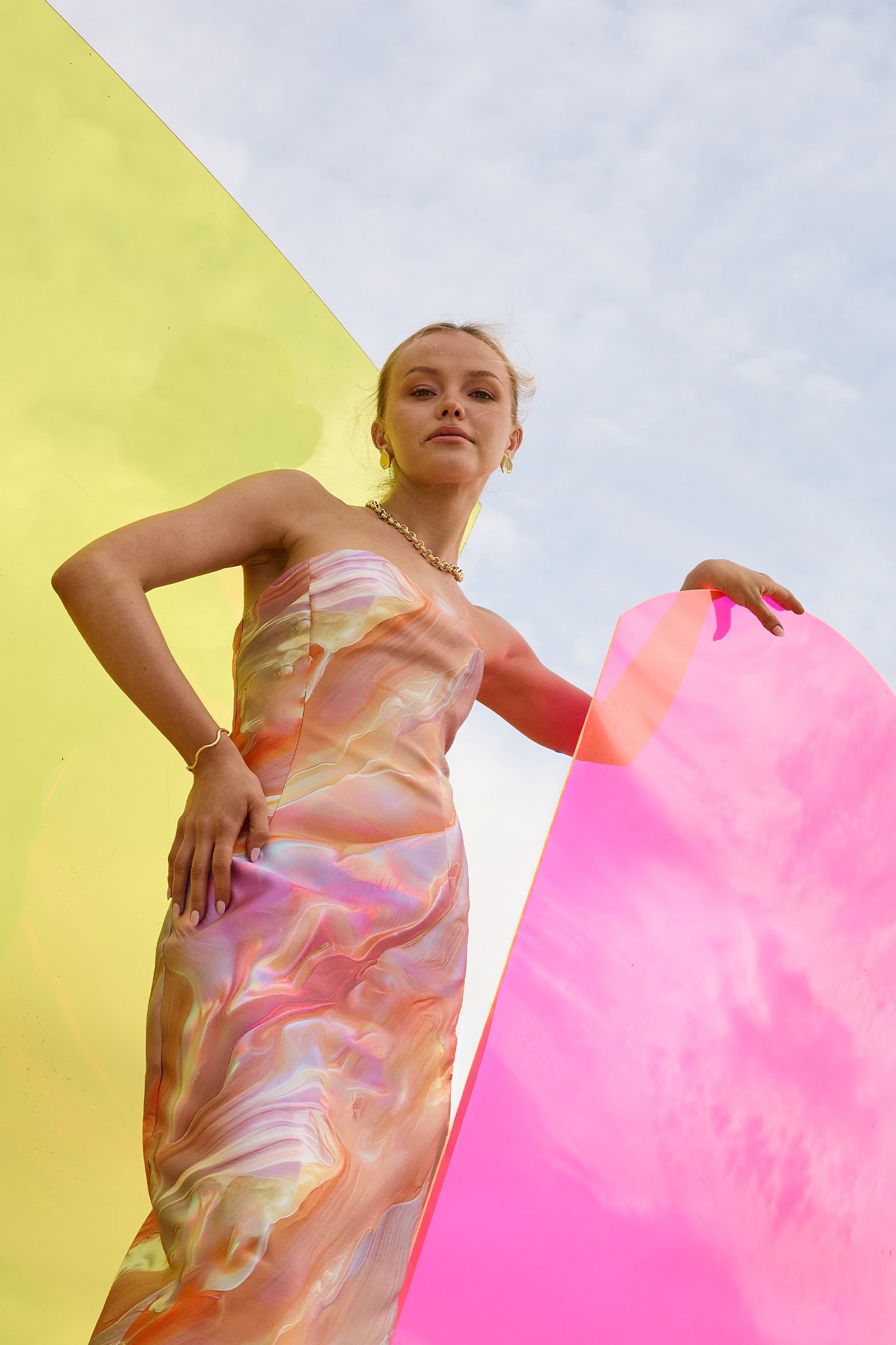Siren Strapless Midi