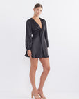 Glow Tie Mini Dress - PREORDER