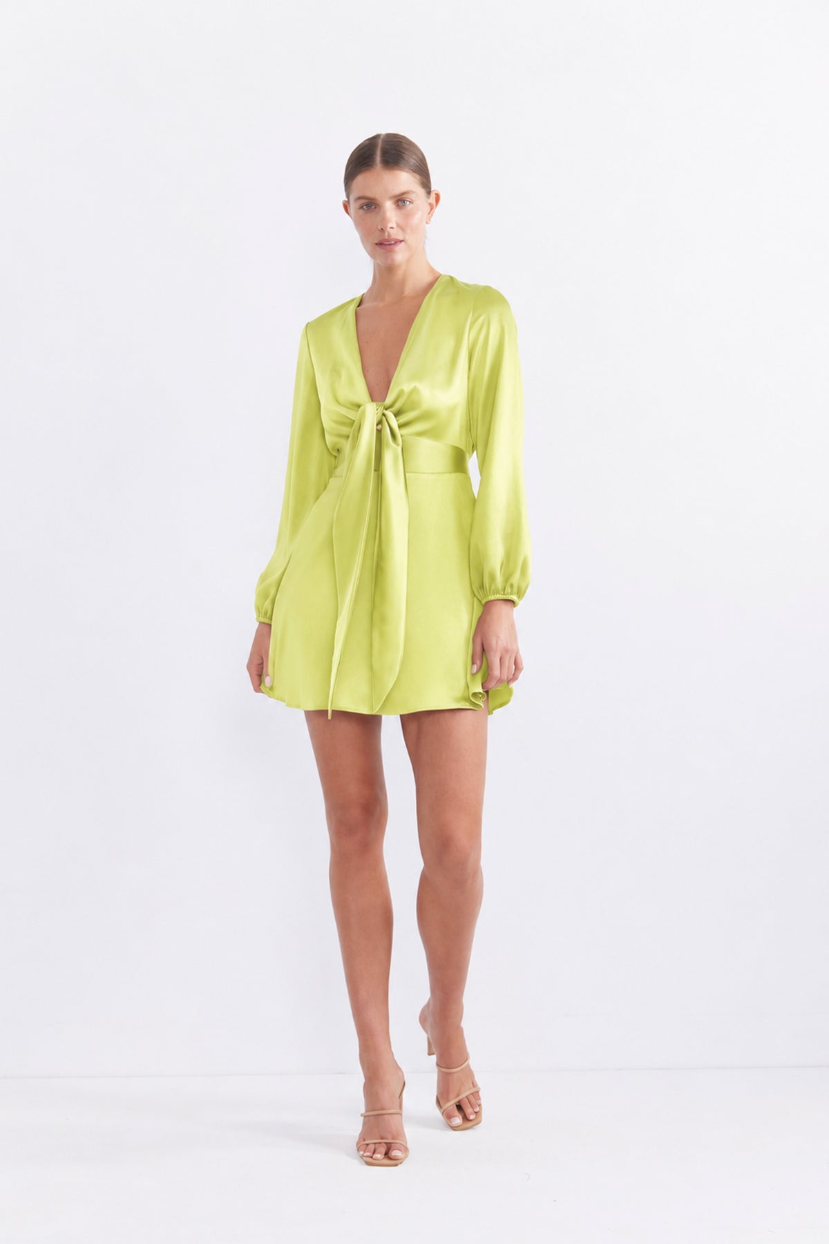 Glow Tie Mini Dress - PREORDER