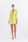 Glow Tie Mini Dress - PREORDER