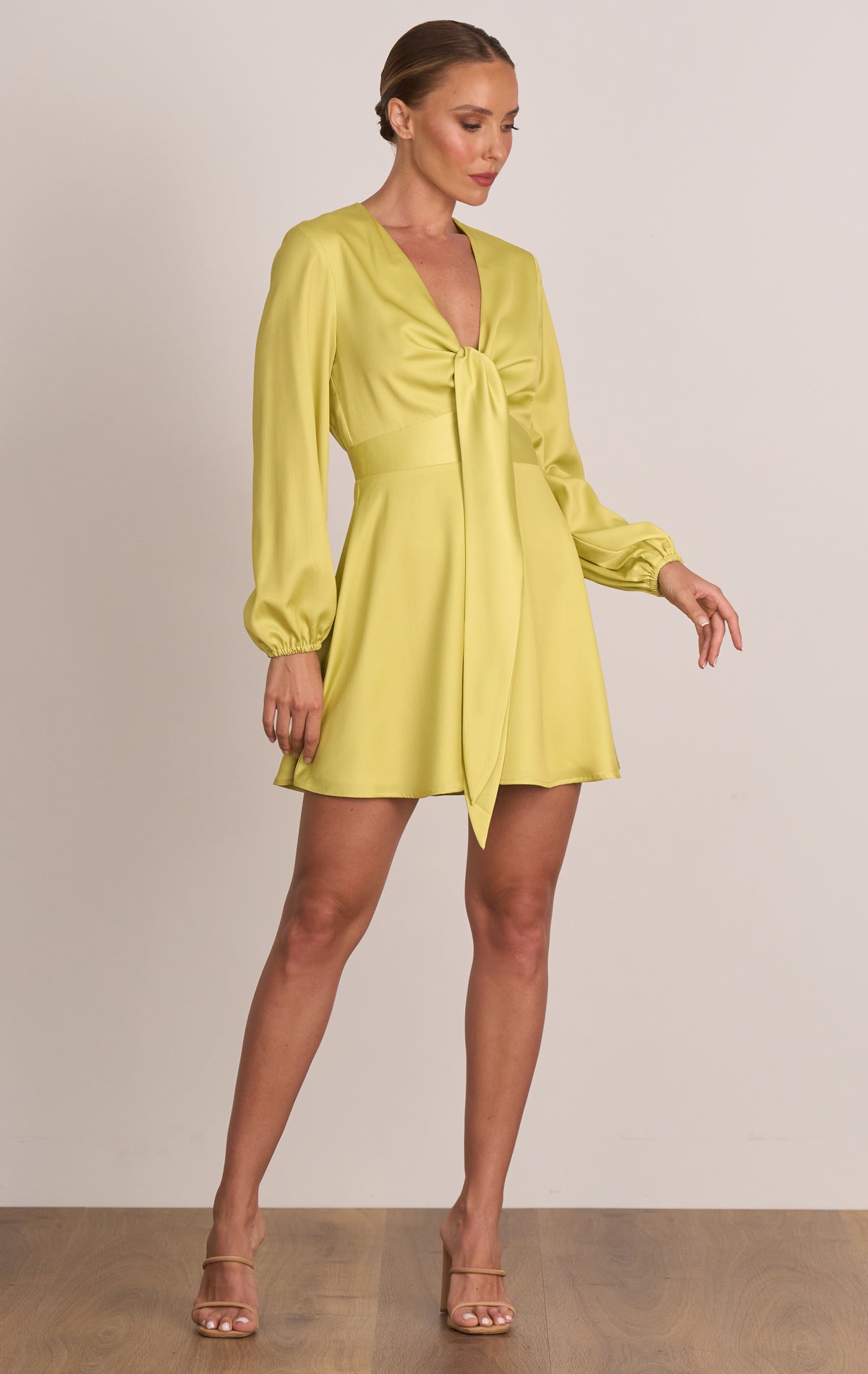 Glow Tie Mini Dress - PREORDER