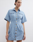 Caliente Shirt Dress - TAKE 40% OFF DISCOUNT APPLIED AT CHECKOUT