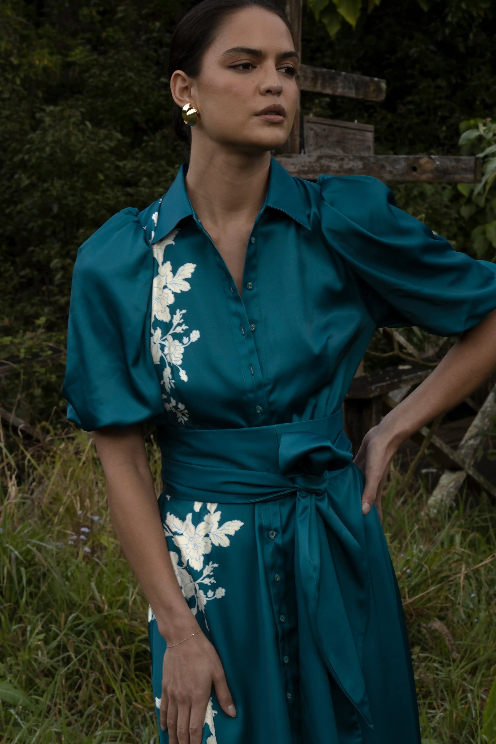 Reminiscence Shirt Midi