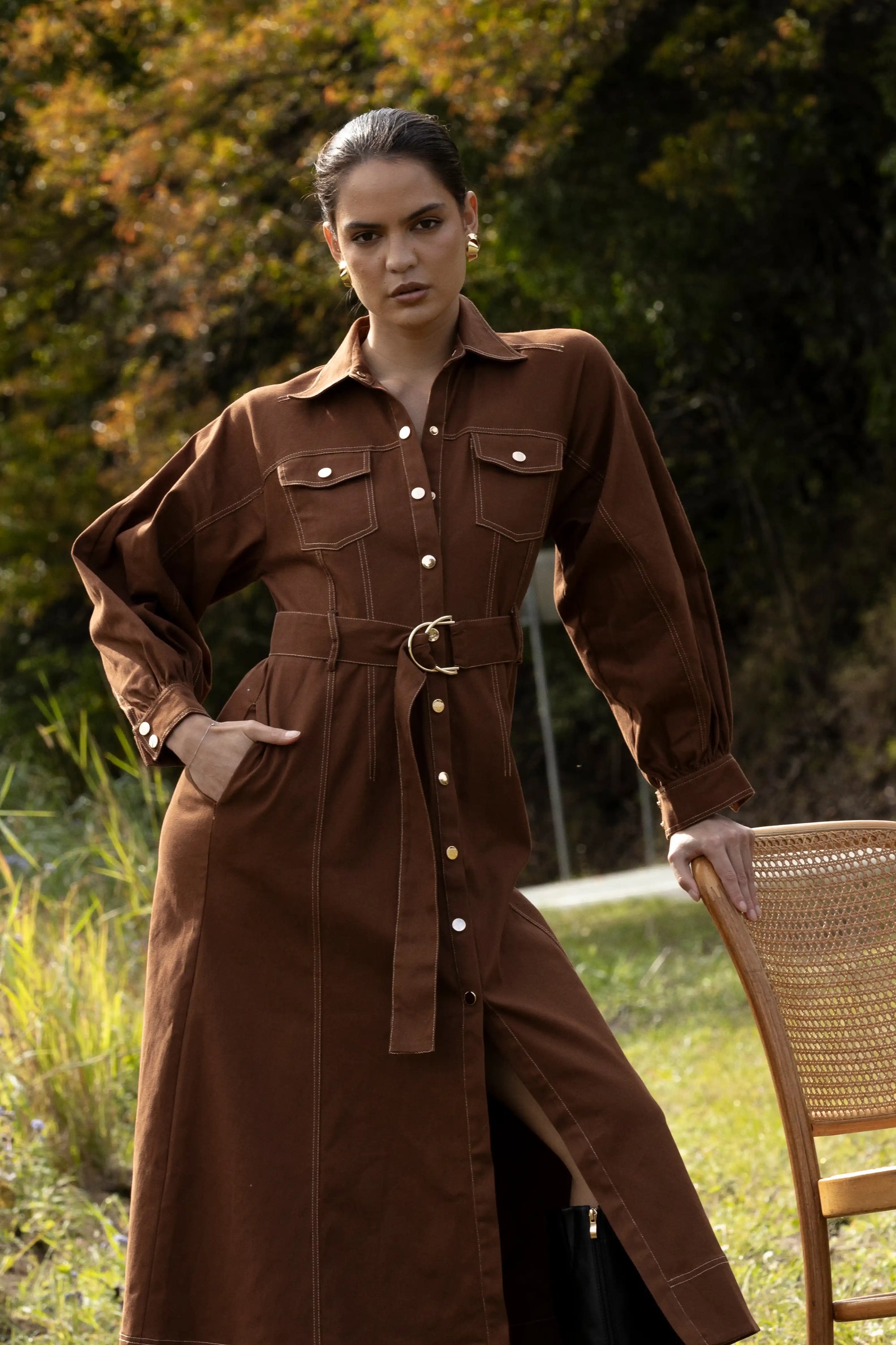 Abundance Shirt Midi
