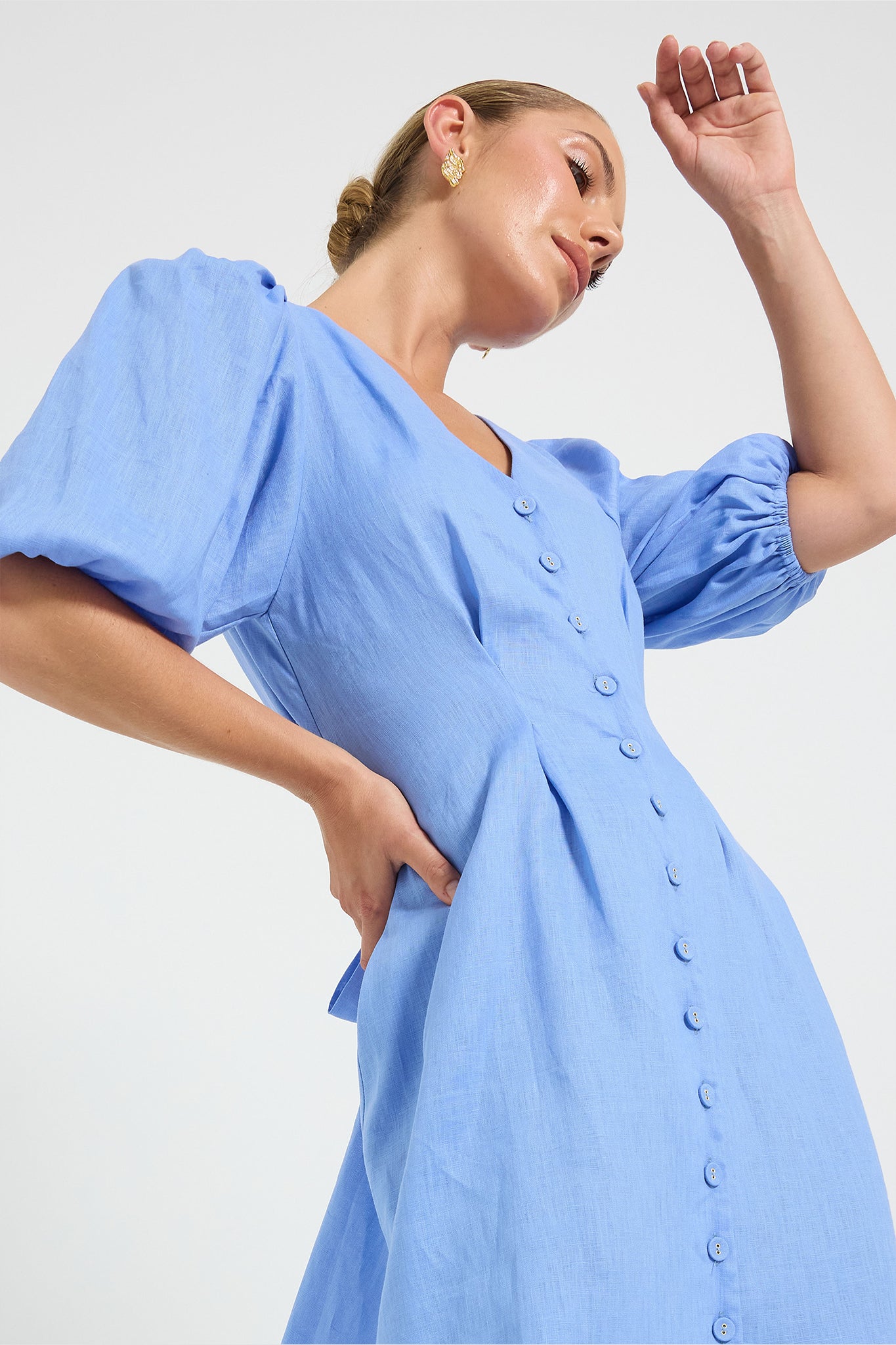 Vera Button Midi