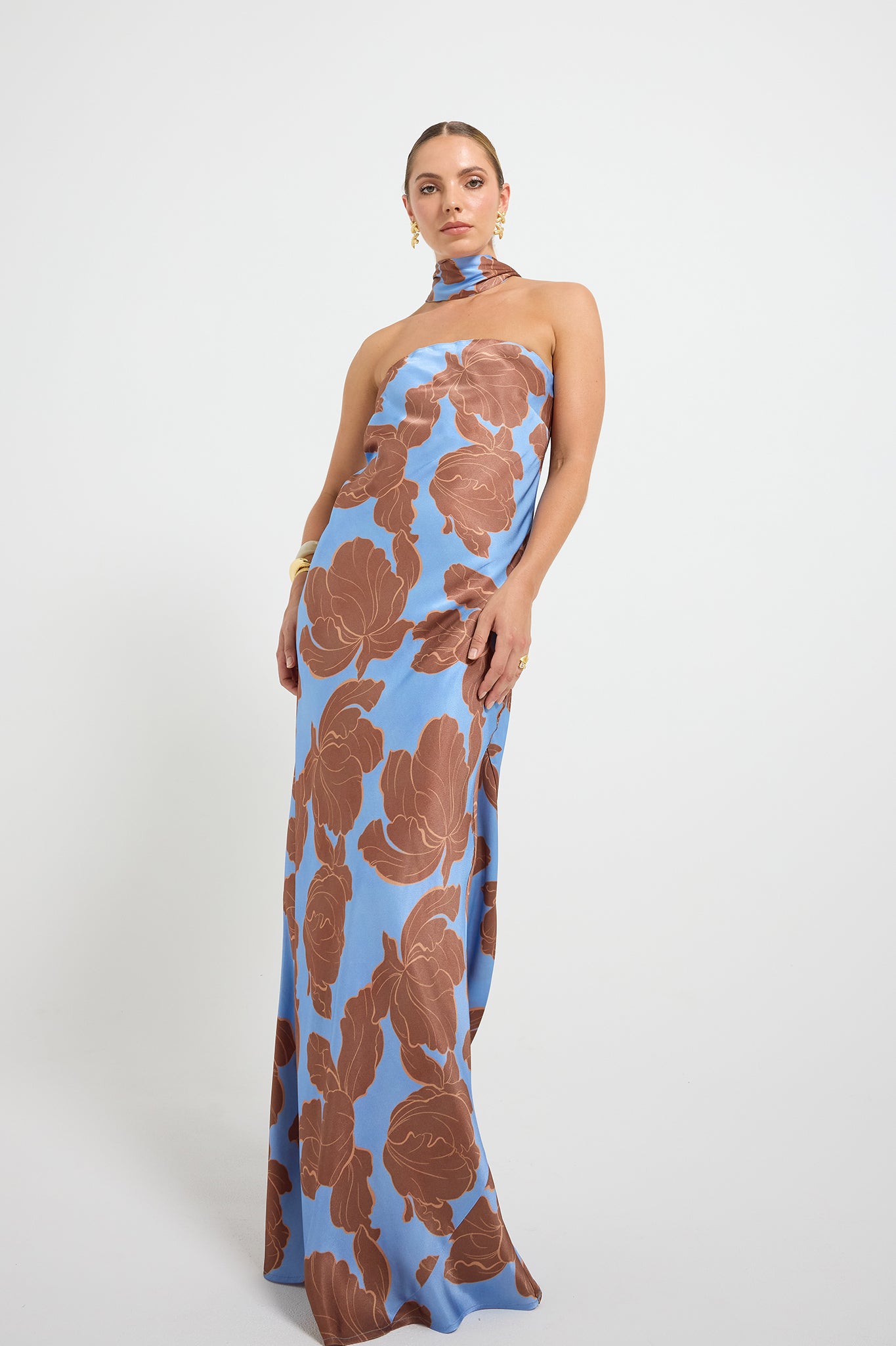 Lucent Strapless Maxi