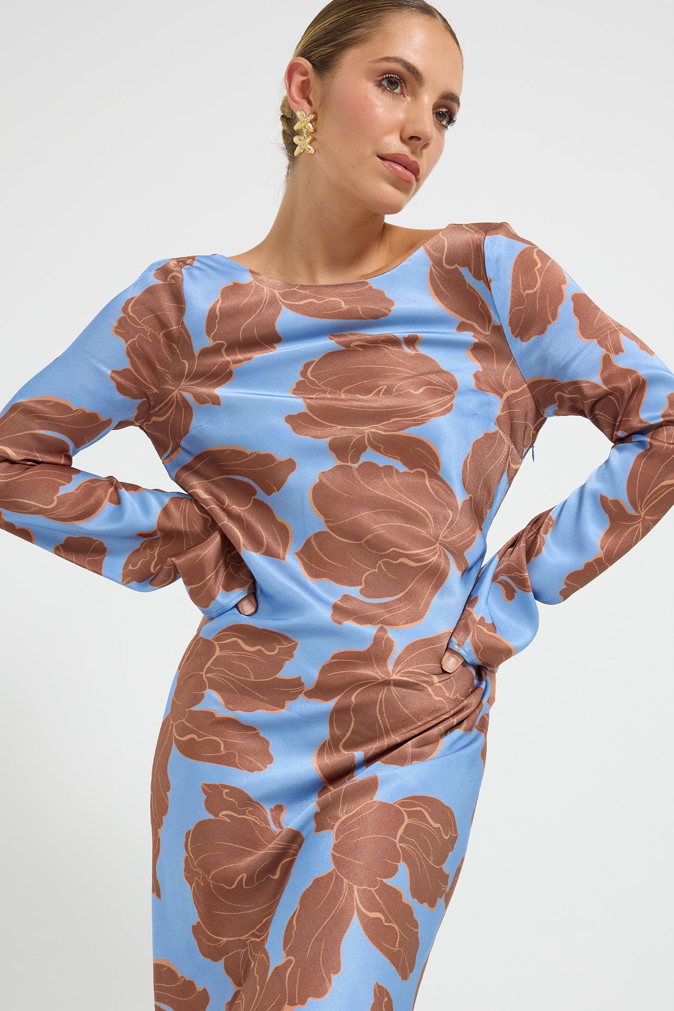 Lucent Sleeve Midi