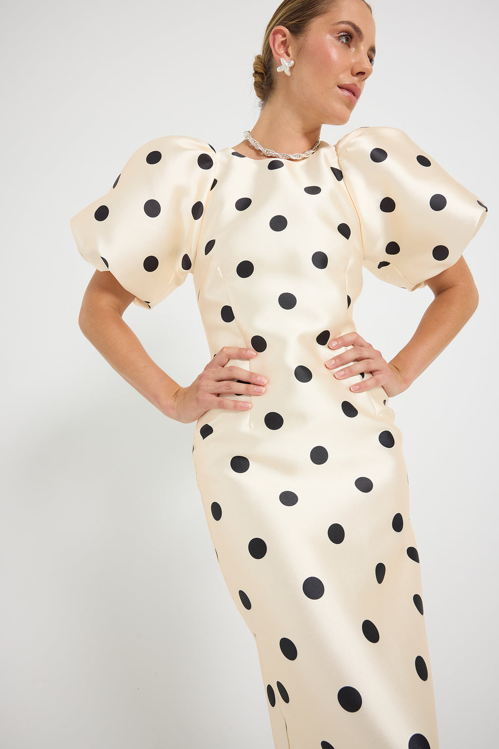 Dottie Puff Sleeve Midi