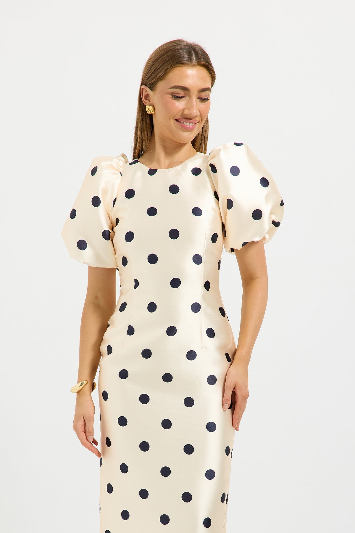 Dottie Puff Sleeve Midi