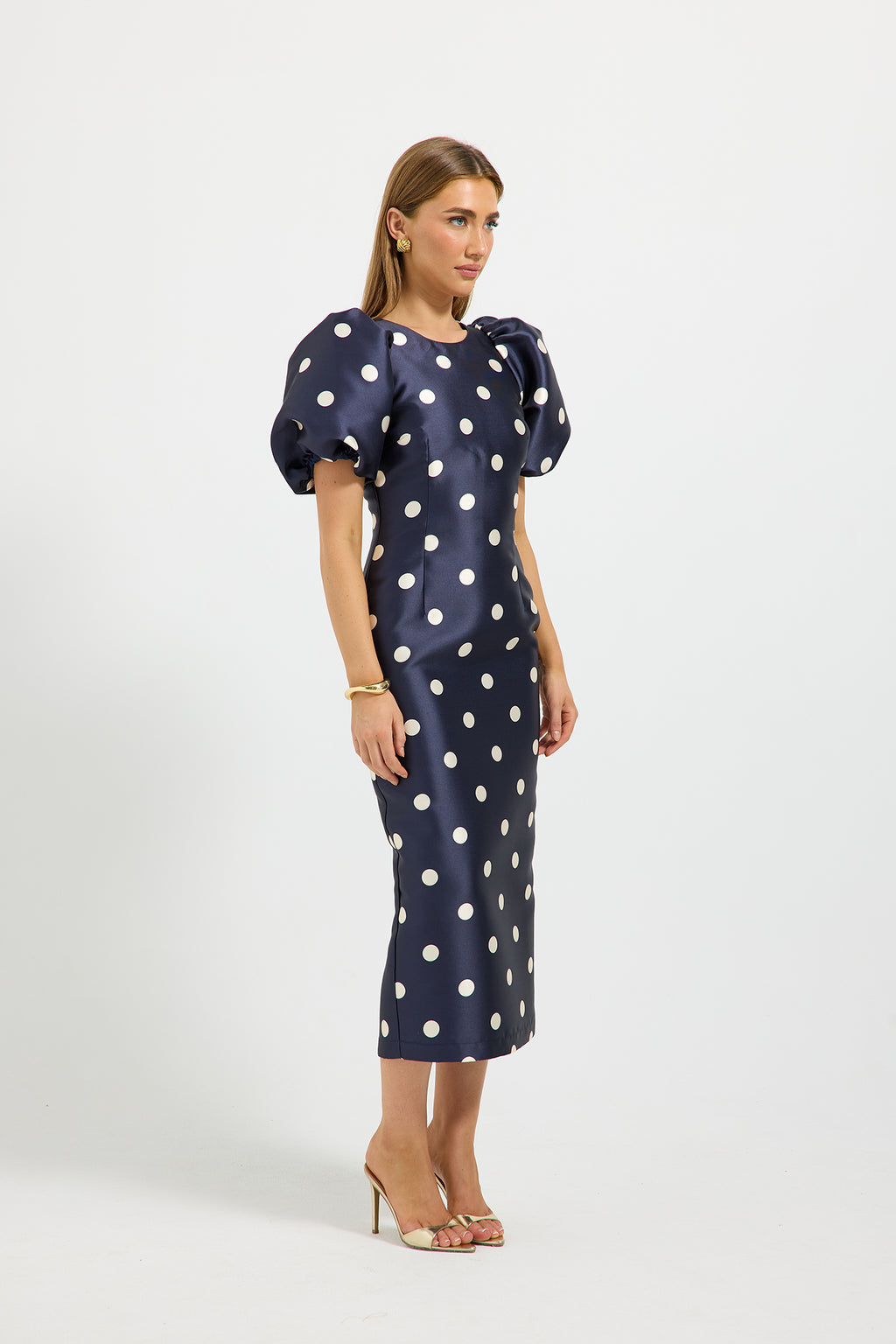 Dottie Puff Sleeve Midi