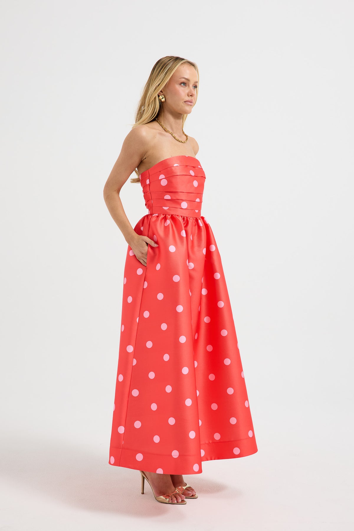 Dottie Strapless Midi