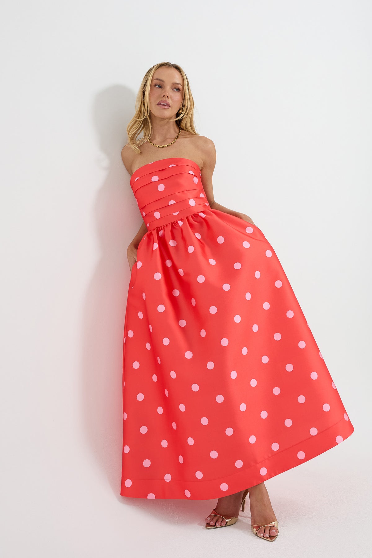 Dottie Strapless Midi