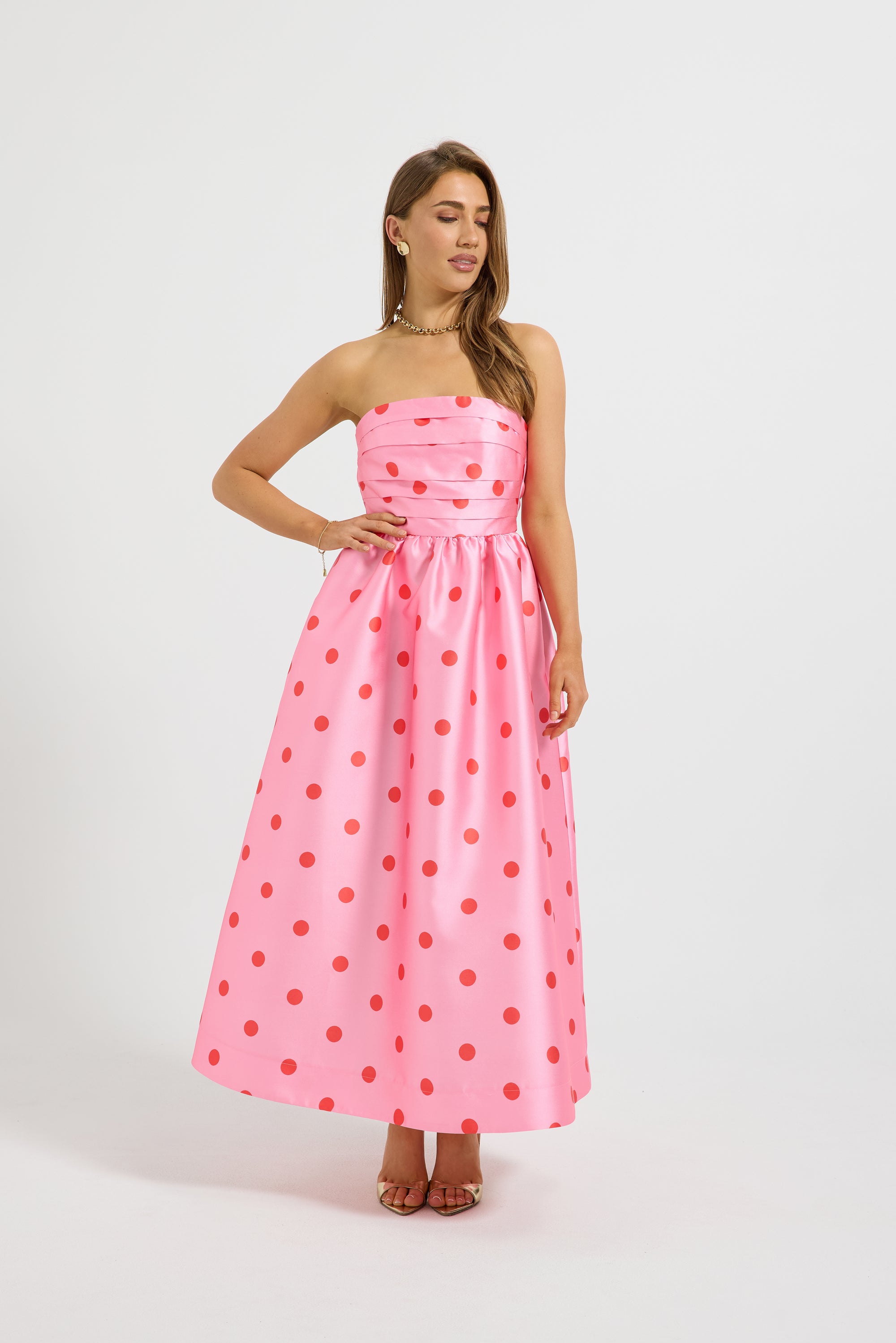 Dottie Strapless Midi