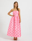 Dottie Strapless Midi